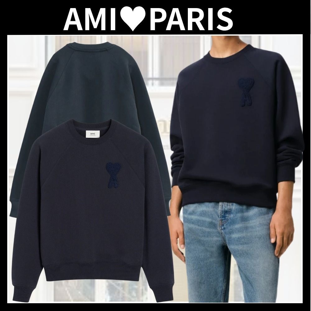 ♥AMIPARIS アミ・ド・クールスウェットシャツ♥ (AMI PARIS