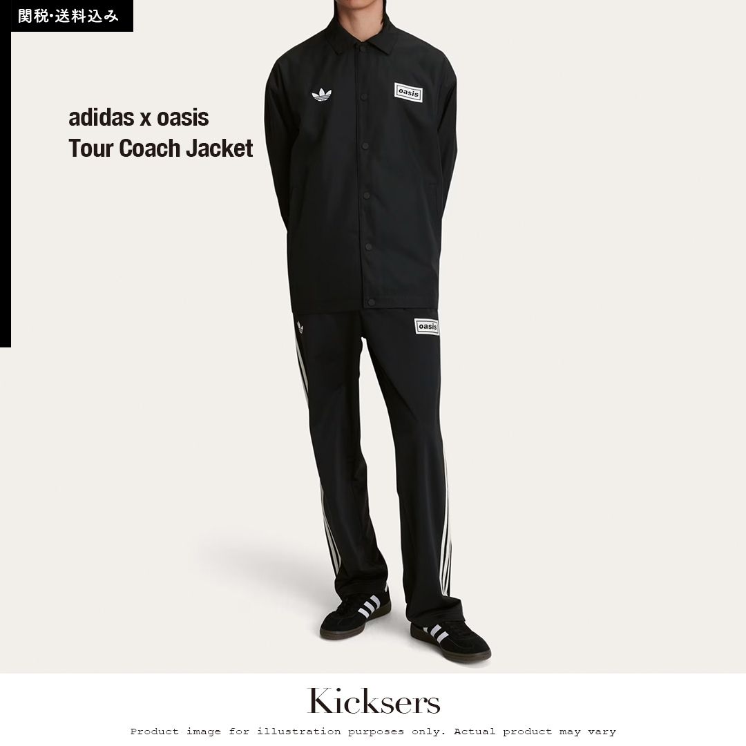 adidas oasis Coach Jacket オアシス ツアー コーチジャケット (adidas