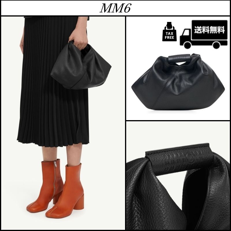MM6】「ジャパニーズ」バッグ ドレープ ミニ (MM6 Maison Margiela