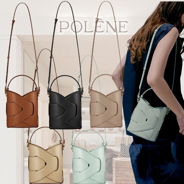 Polene】バケットバッグ Nodde Seau 収納力抜群 レディース (POLENE