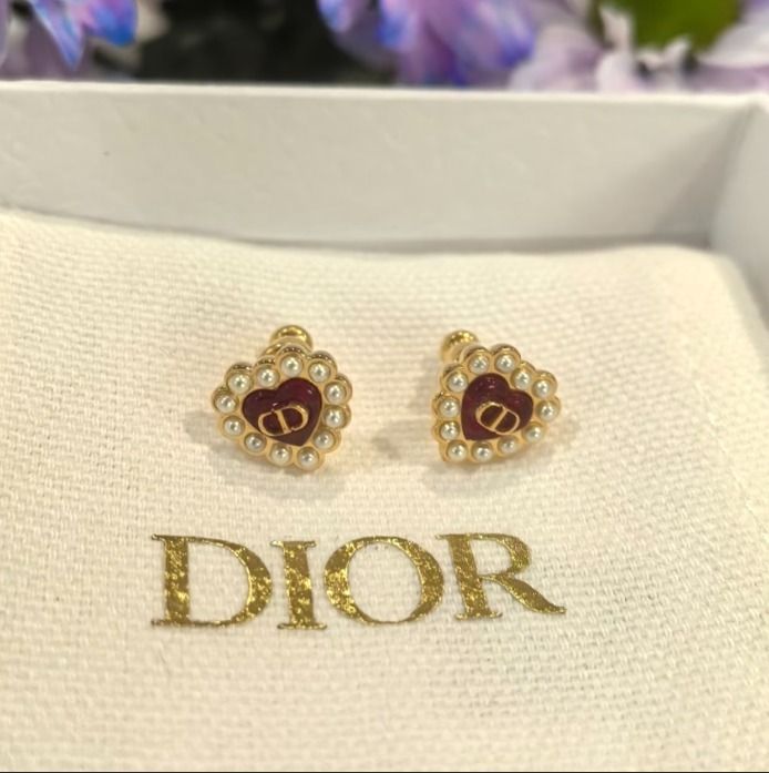 魅力的☆【DIOR】 Petit CD Baroque スタッドピアス (Dior/ピアス