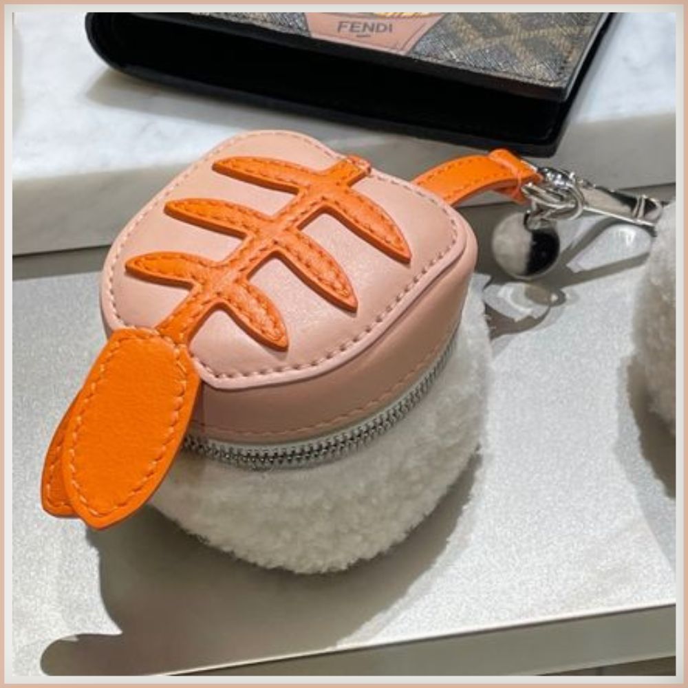 大注目】FENDI Fendilicious エビ寿司モチーフ チャーム (FENDI/キー