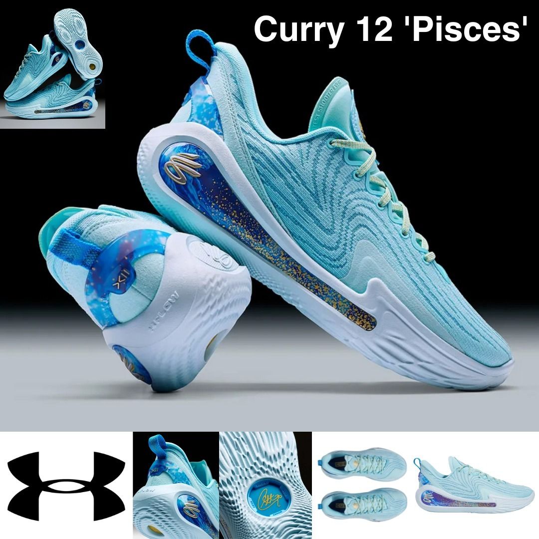 希少☆バスケシューズ！☆Under Armour☆Curry 12 'Pisces' (UNDER