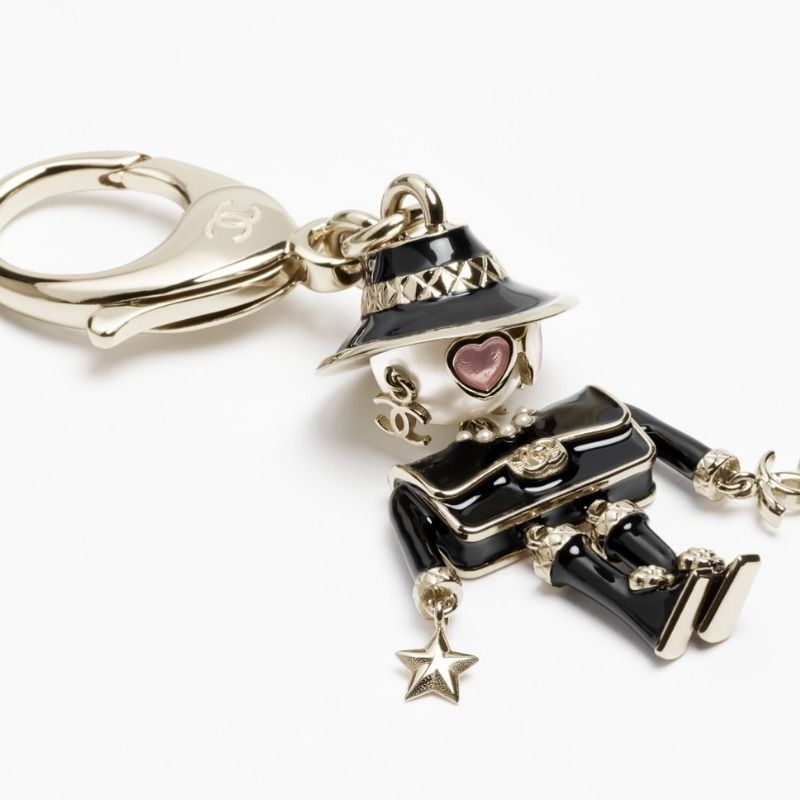 レア【CHANEL】可愛いバッグチャーム ココシャネルキーホルダー