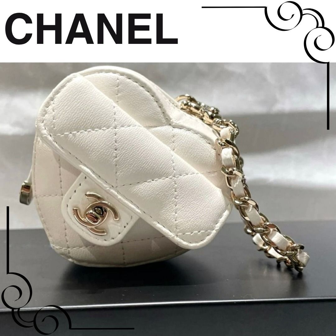 特別感あふれる♪】CHANEL 25B ミニハートバッグチャーム (CHANEL