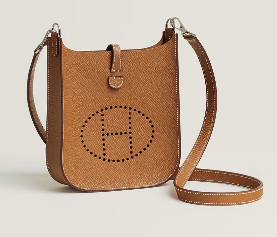 エルメス エヴリンミニ セリエ エプソン ゴールド/S金具 (HERMES