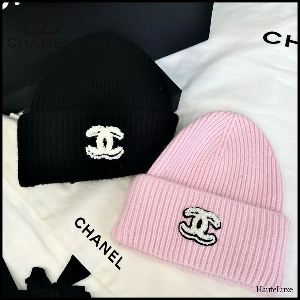 ◇即完売◇【CHANEL】シャネル ニット帽 CCロゴ (CHANEL/ニット