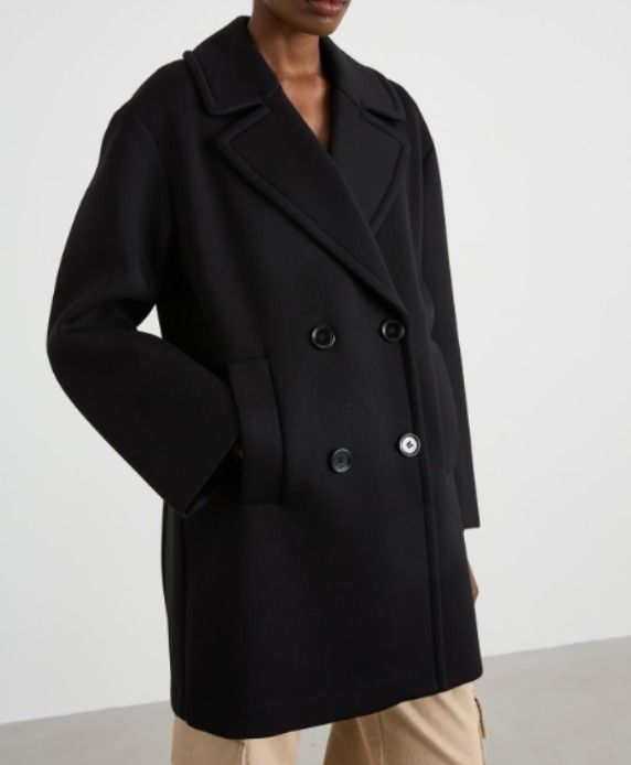 アウトレット☆S Max Mara☆gradi ジャージーピーコート (S Max Mara