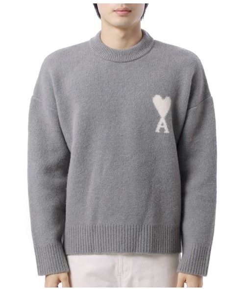 AMI DE COEUR クルーネック セーター UKS836 KN0135 (AMI PARIS/ニット