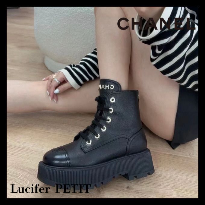 エレガンスを足元から】CHANEL ブーツ (CHANEL/ショートブーツ