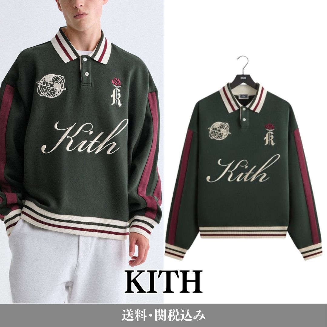25AW☆Kith Script Nelson Collared Pullover 送料関税込み (KITH NYC