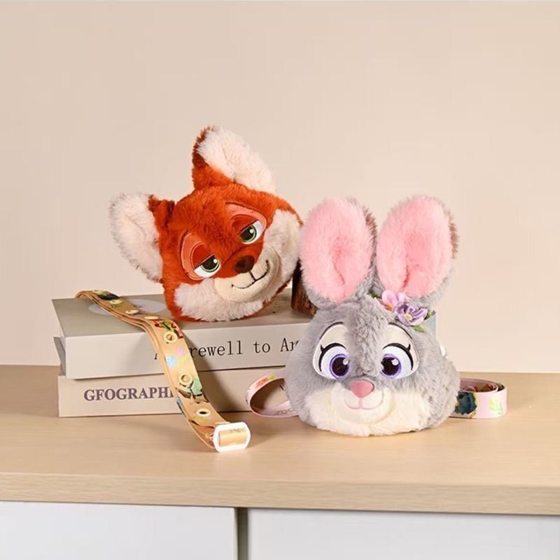 ズートピア ジュディ＆ニック ぬいぐるみミニショルダーバッグ (Disney