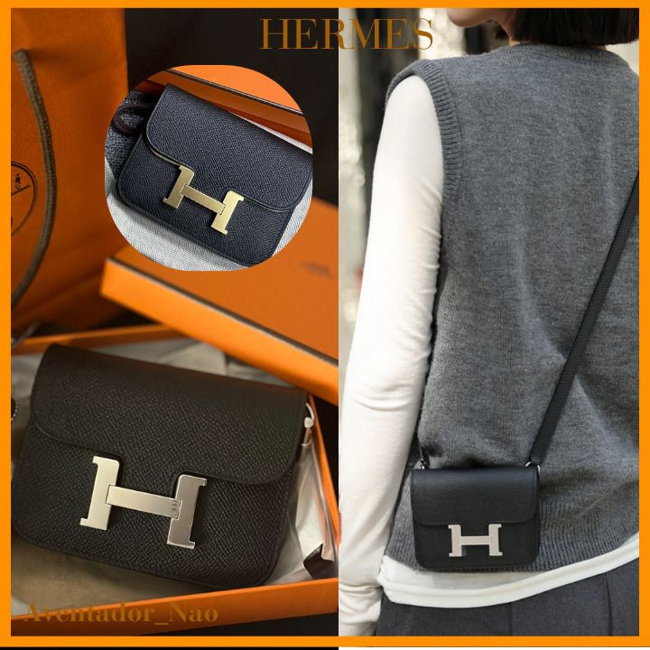 入手困難！** エルメス☆ コンスタンス スリム バッグ (HERMES