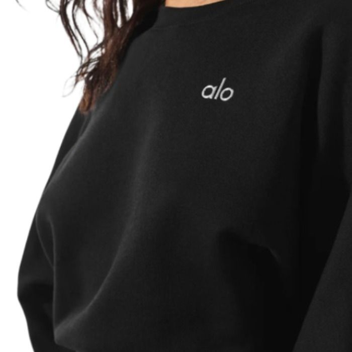 新カラー登場♪【alo】Accolade クロップド丈クルーネック (ALO Yoga