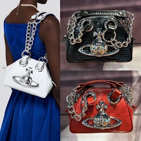 Vivienne Westwood オーブロゴ チェーン ショルダーバッグ (Vivienne