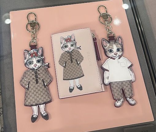グッチ Gucci 日本限定 ヒグチユウコ 猫 （BO BORIS）チャーム (GUCCI