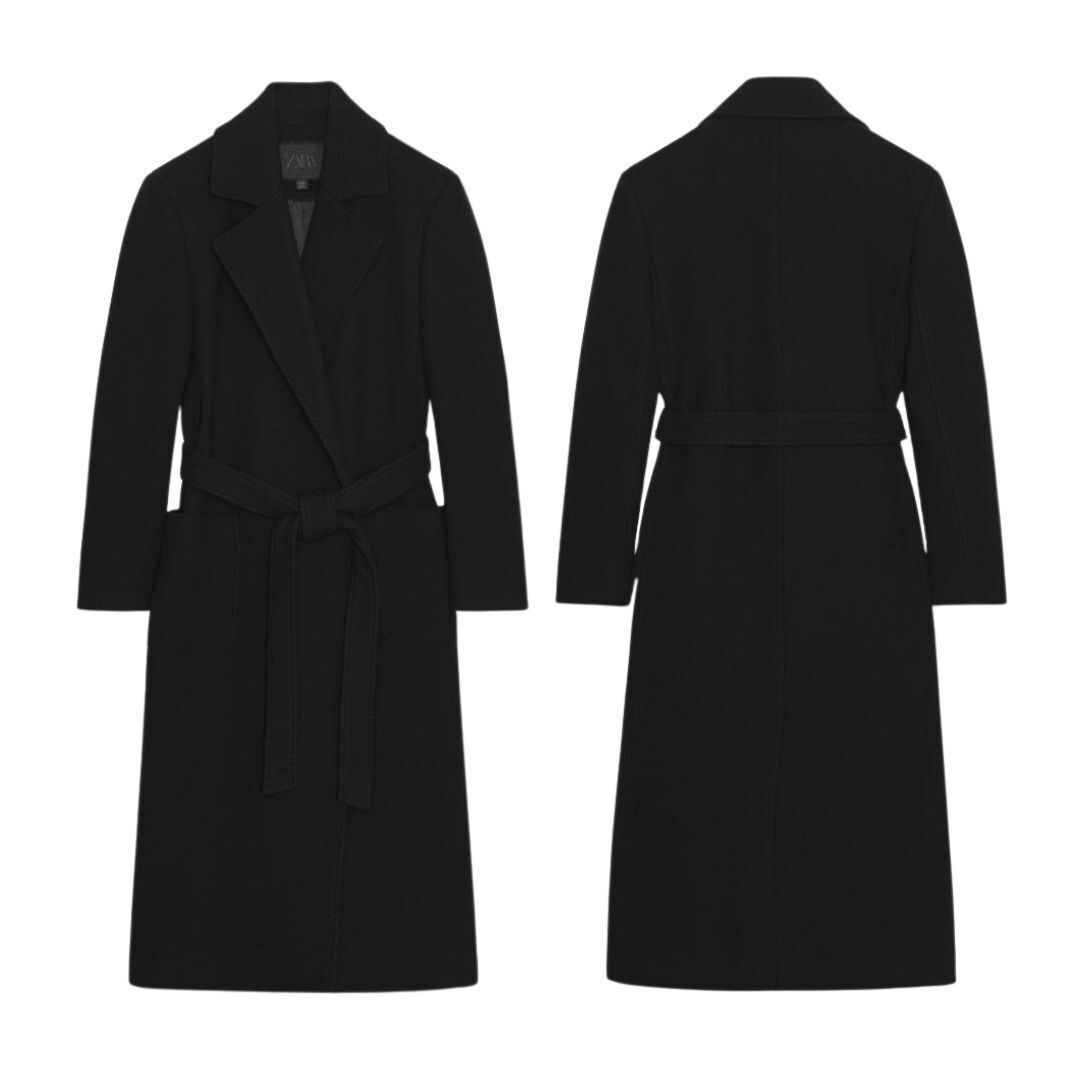 ZARA】ZW COLLECTION ウールブレンドコート (ZARA/コート) 121957750