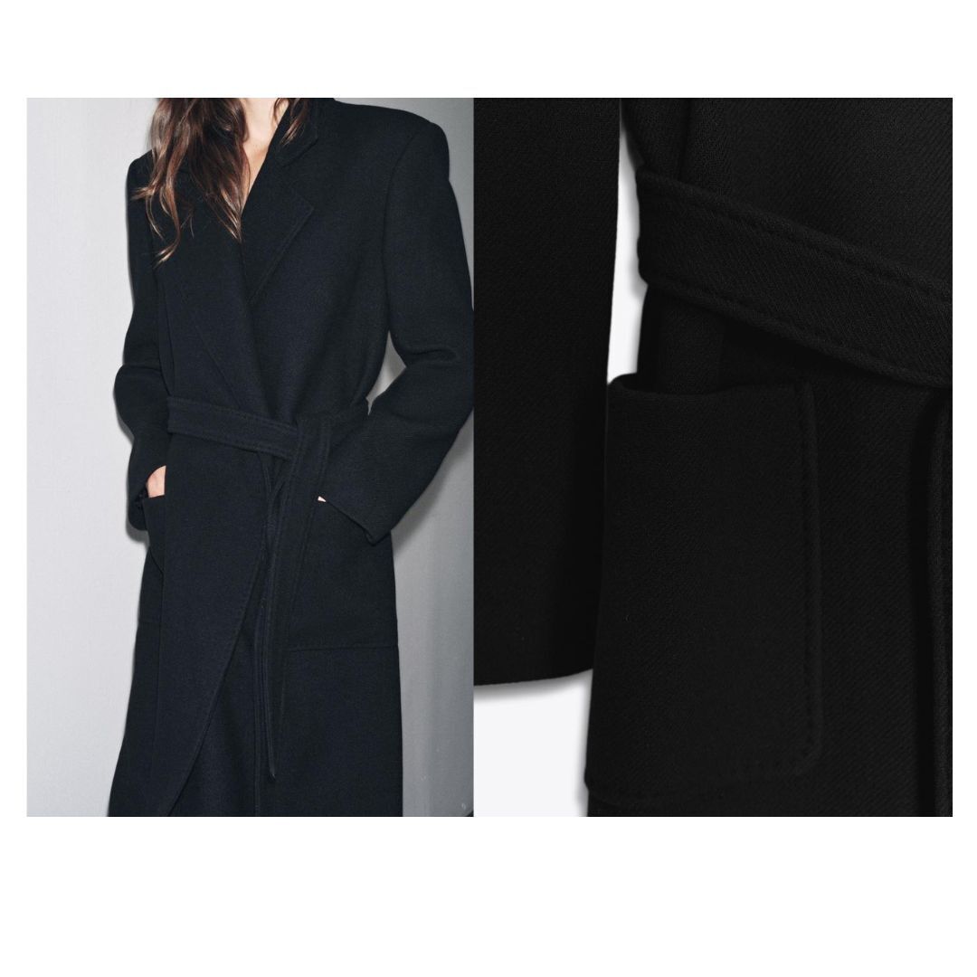 ZARA】ZW COLLECTION ウールブレンドコート (ZARA/コート) 121957750