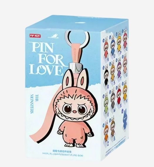 POPMART】PIN FOR LOVE SERIES SEALED CASE (N-Z) (1RANDOM) (POP MART