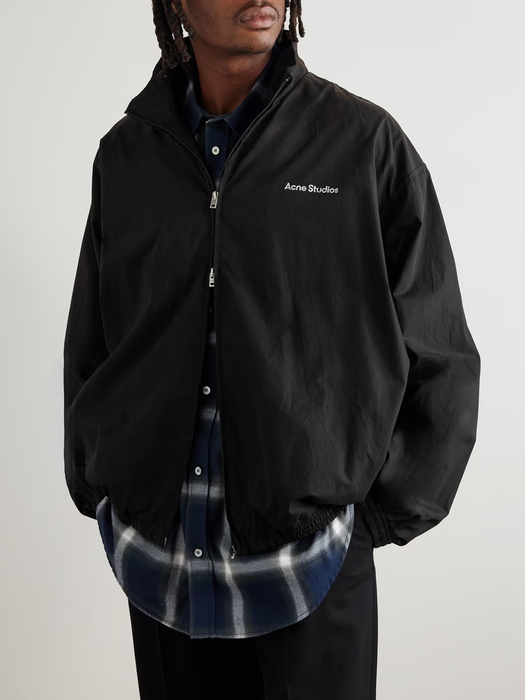 関税・送料込】Acne Studios ロゴジッパージャケット (Acne Studios