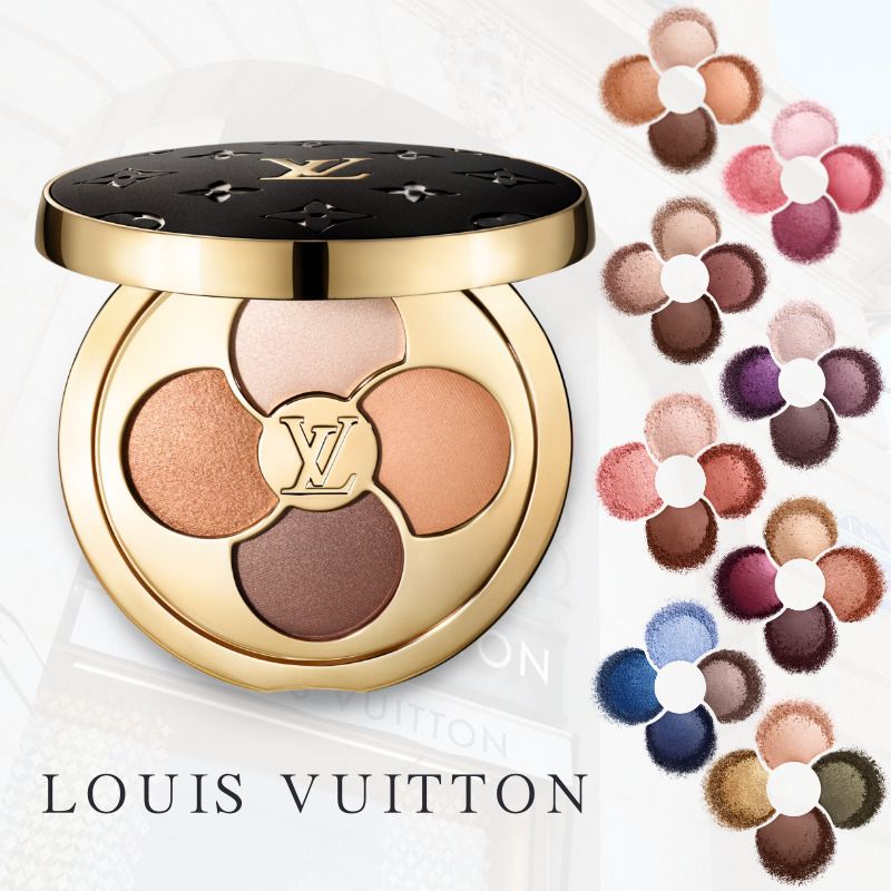 送料込*ルイヴィトン*LVオンブルアイシャドウパレットケース付き