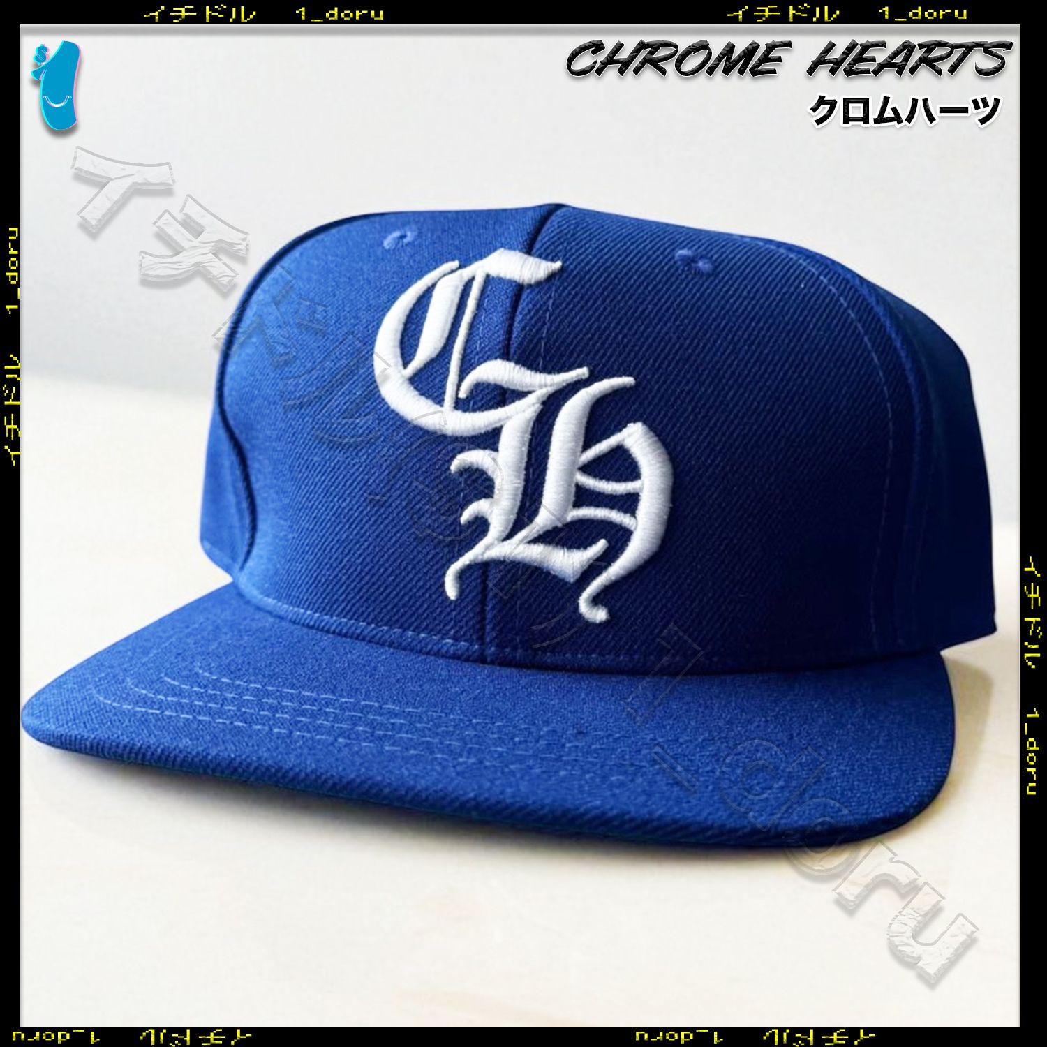25 新色！ CHROME HEARTS CH キャップ ドジャース カラー CAP (CHROME