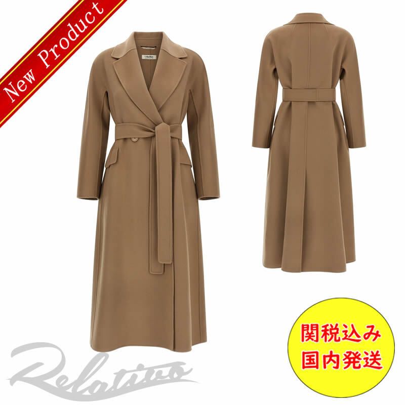 ☆関税込☆【S MAX MARA】Enzo オーバーサイズ ウール コート (S Max