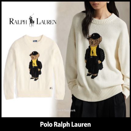 新☆ラルフローレン☆ポロベア コットン クルーネック セーター (POLO