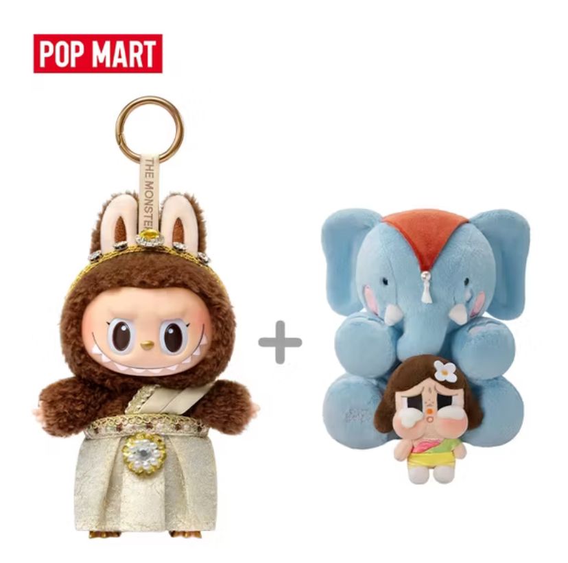 タイ限定☆ ラブブ Good Luck To You +CRYBABY Hello Plush Doll (POP