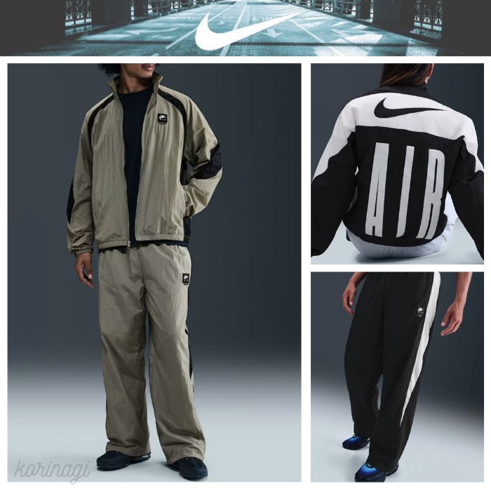 上下セット】NIKE Air Woven 軽量 トラックジャケット＆パンツ (Nike