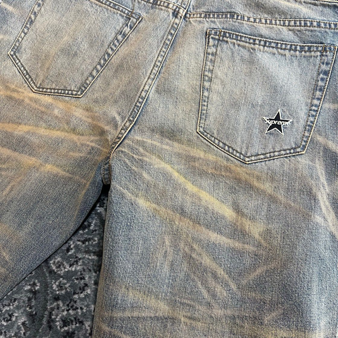 SUPREME】Regular Jean Dirty Indigo - 25FW (Supreme/デニム