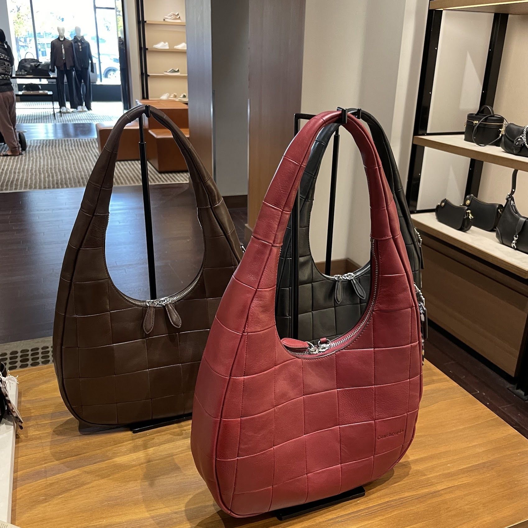 Coachtopia☆Alter/Ego クレセント バッグ・チェッカーボード