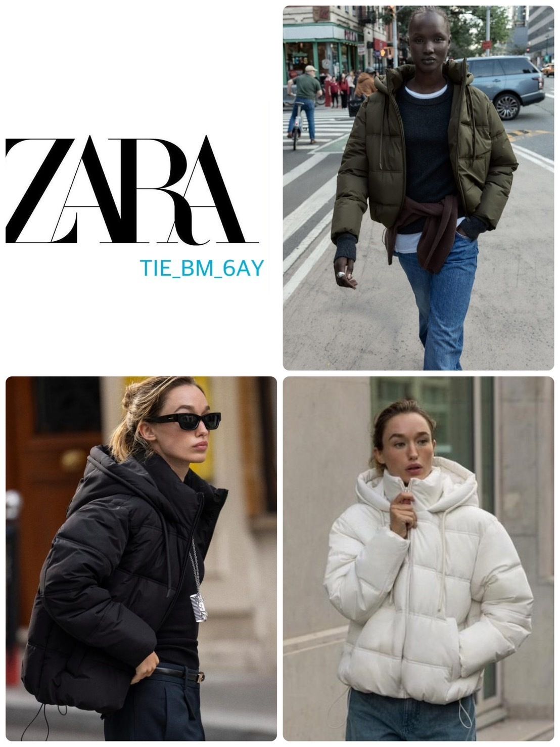 スペイン発送 ZARA 防水・防風ショートフード付きアノラック (ZARA