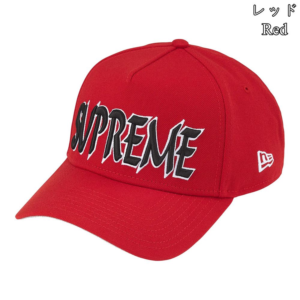 Supreme x New Era】Sharp Spellout Adjustable☆25FW☆ (Supreme