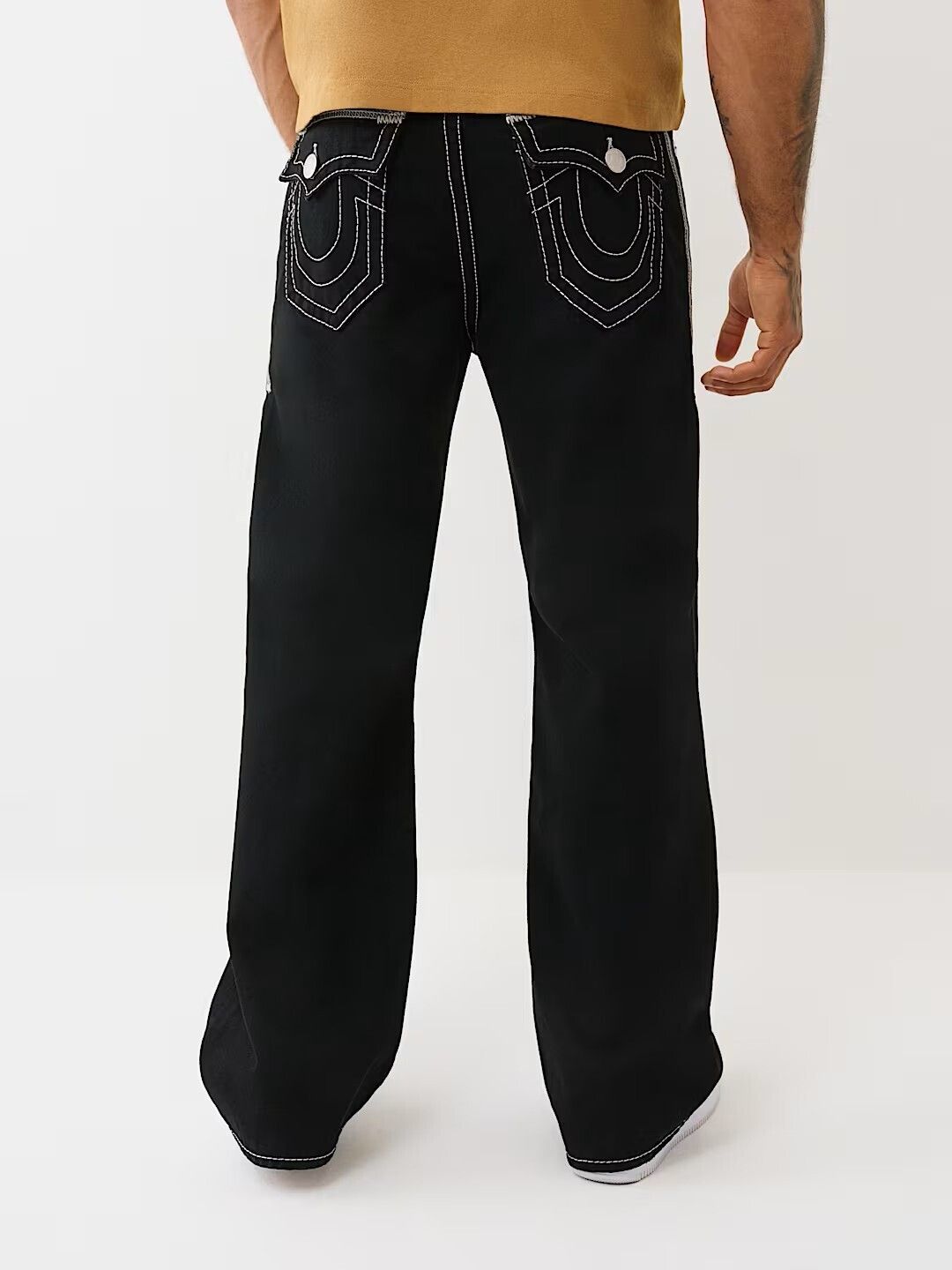 TRUE RELIGION】 VINNY FLATLOCK ULTRA BAGGY JEAN 34 パンツ (TRUE