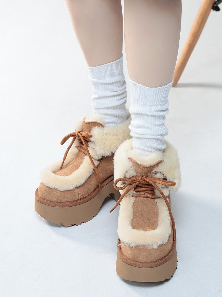 UGG アグ ブーツ 厚底 Esmee Lace Up エスミー レース アップ (UGG