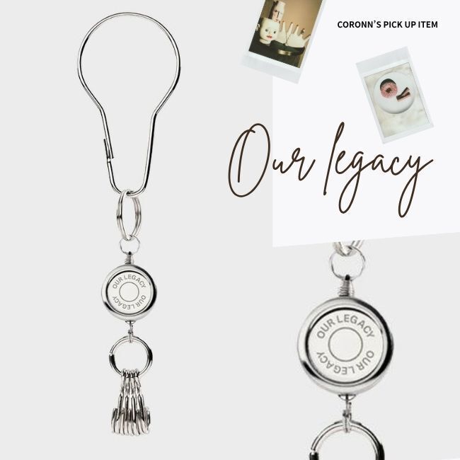 常田大希愛用《OUR LEGACY》レザー刻印 リフトキーホルダー (OUR