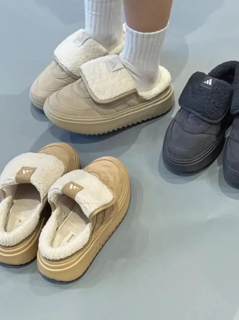 Adidas☆ Grand Court Mule Black Beige Warm Sand☆大人気 (adidas