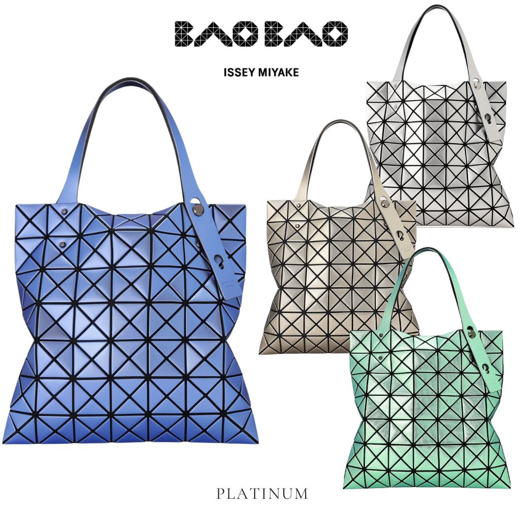 入手困難【BAO BAO ISSEY MIYAKE】PLATINUM トートバッグ (BAOBAO