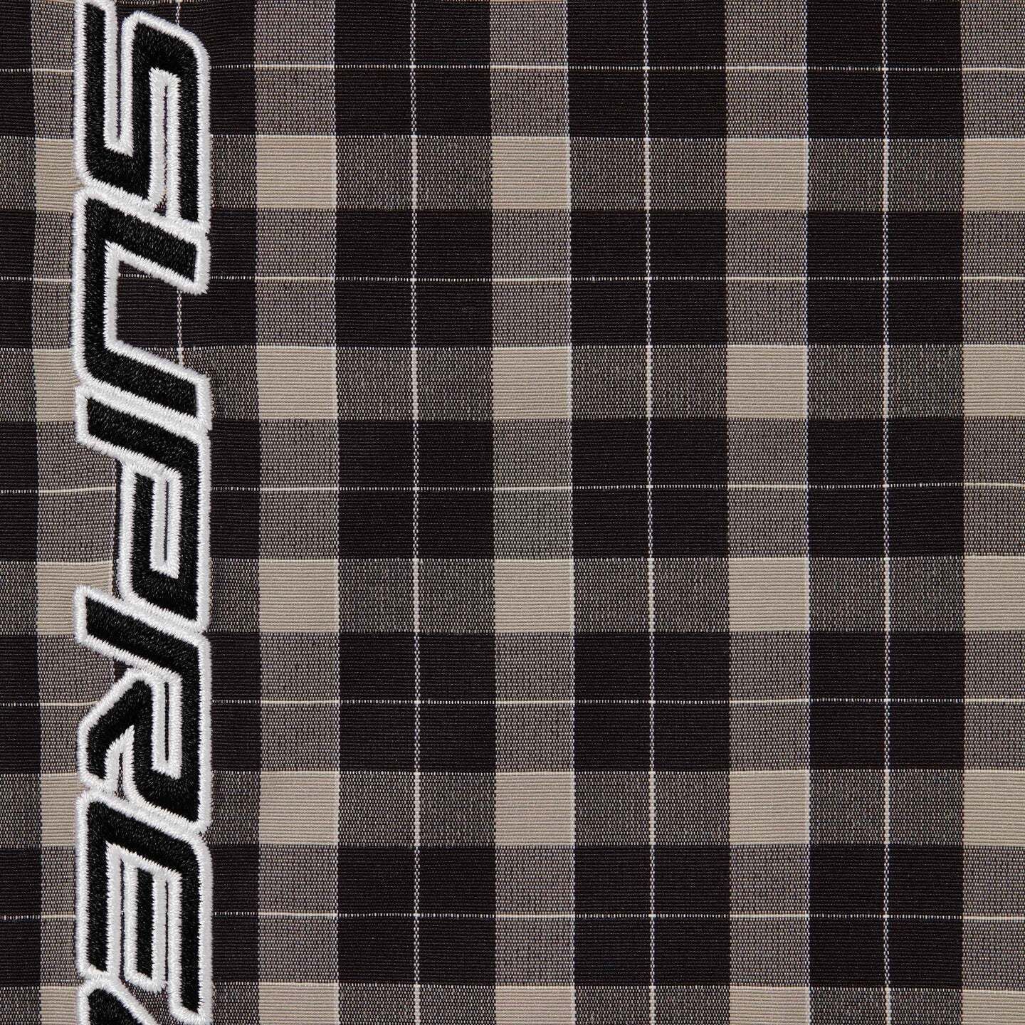 SUPREME】Plaid Track Jacket Black - 25FW (Supreme/ジャケットその他