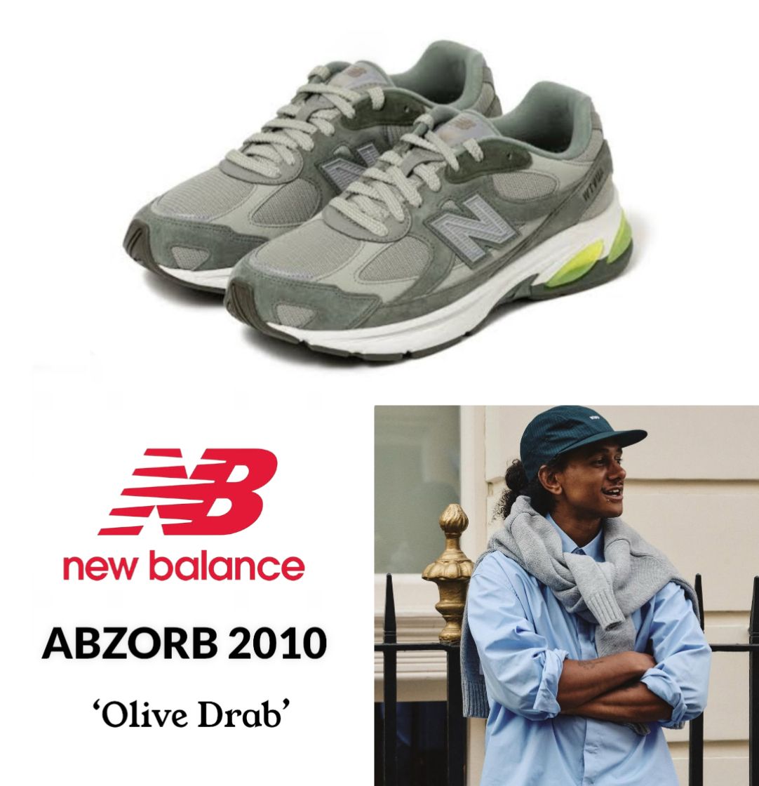 New Balance x WTAPS ☆ ABZORB 2010 'Olive Drab' (New Balance