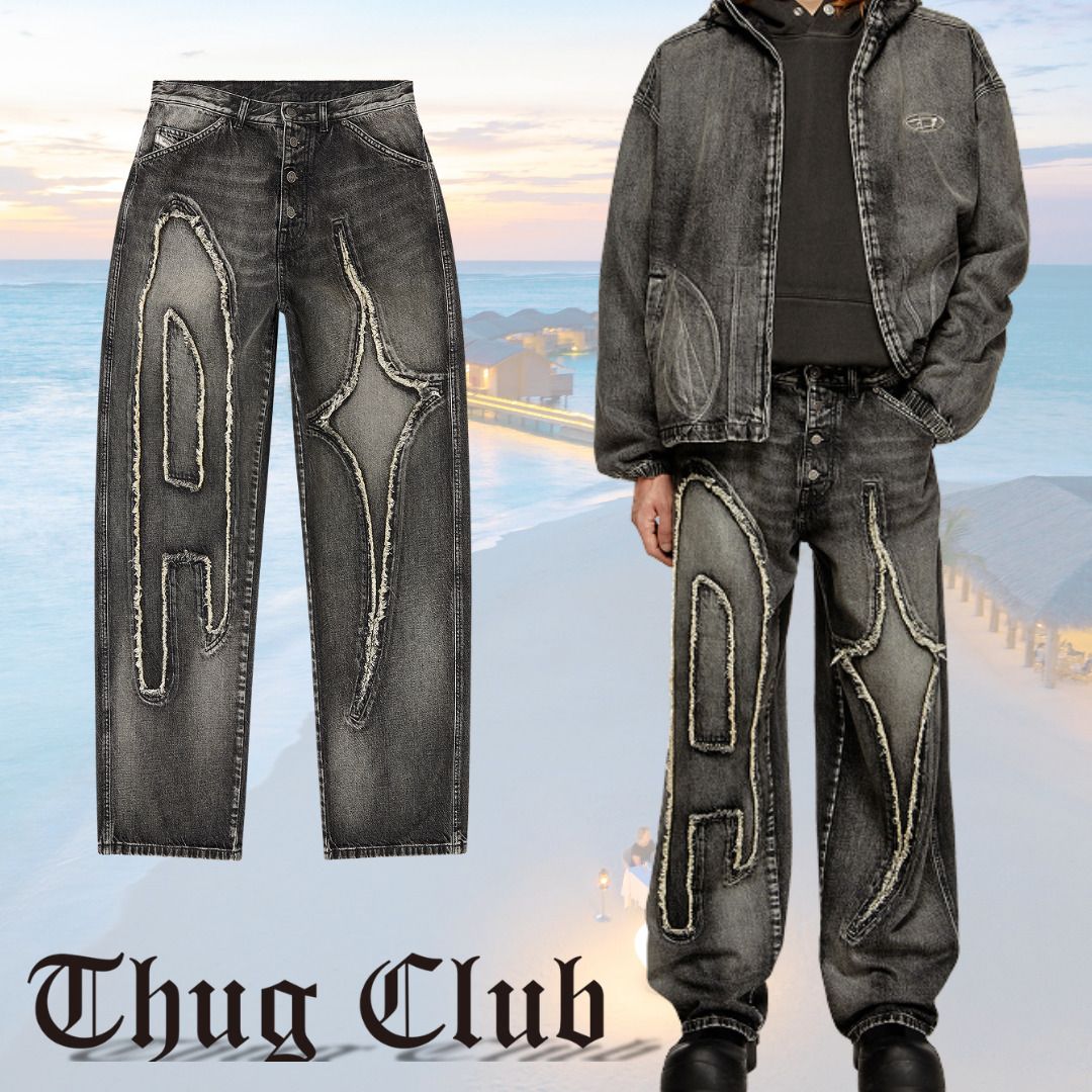 THUG CLUB】DIESEL コラボ THUGPANT TROUSERS デニム (Thug Club