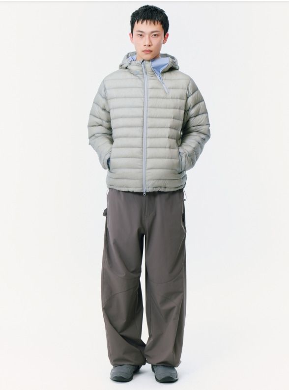 Sansan Gear】 Suffix Puffer Jacket Grey 25FW☆人気 (San San Gear