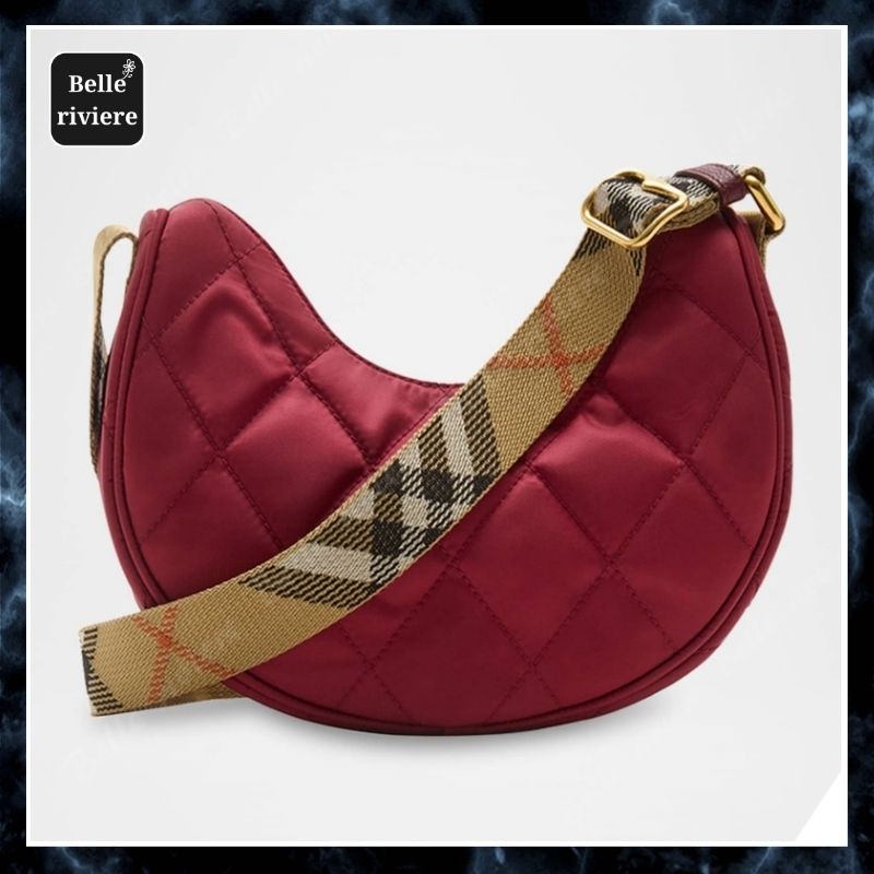 25AW new/Burberry ホースシュークロスボディバッグ Bag Red (Burberry