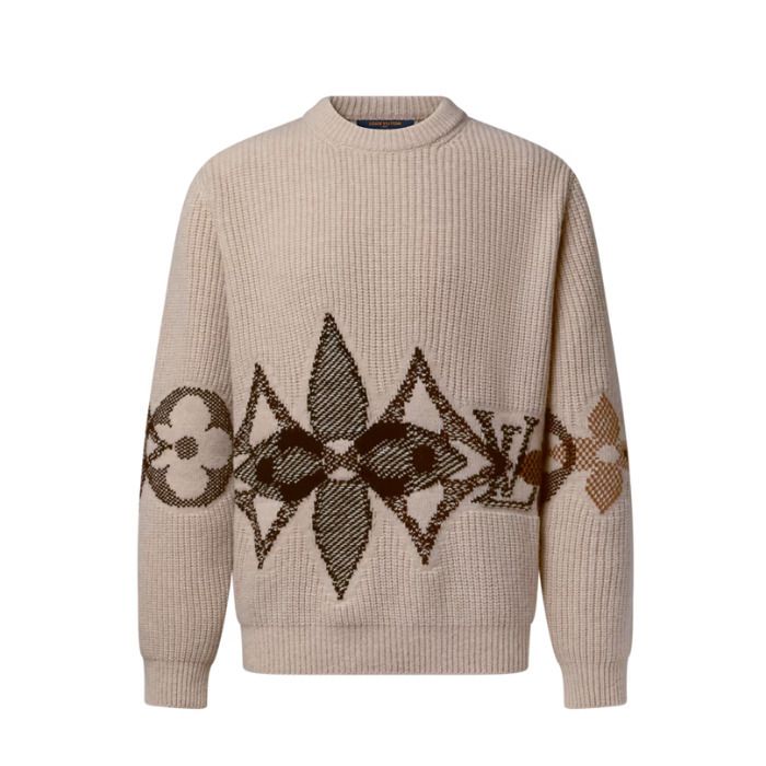 国内発☆お洒落【LOUIS VUITTON】グラフィックニット (Louis Vuitton