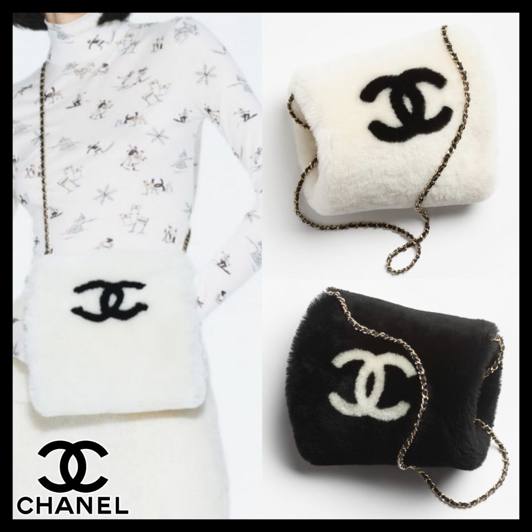 ココネージュ♪】CHANEL マフ グローブ ハンドマフ ココマーク (CHANEL