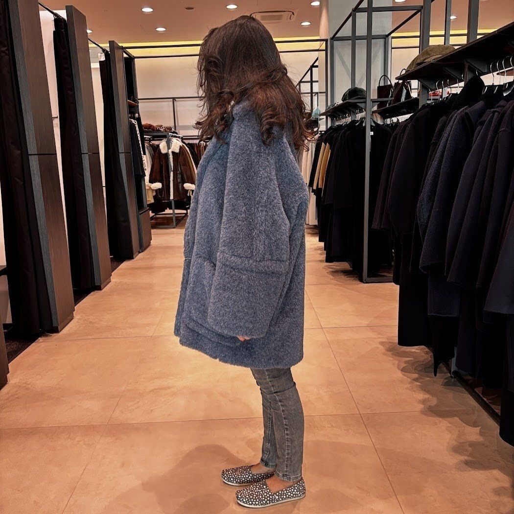 訳あり Max Mara アウトレット♪INTREND♪ テディベアコート XS (Max