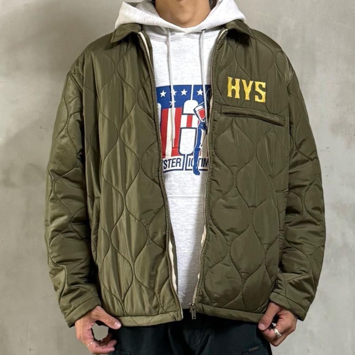 ヒステリックグラマー キルティングジャケット (HYSTERIC GLAMOUR