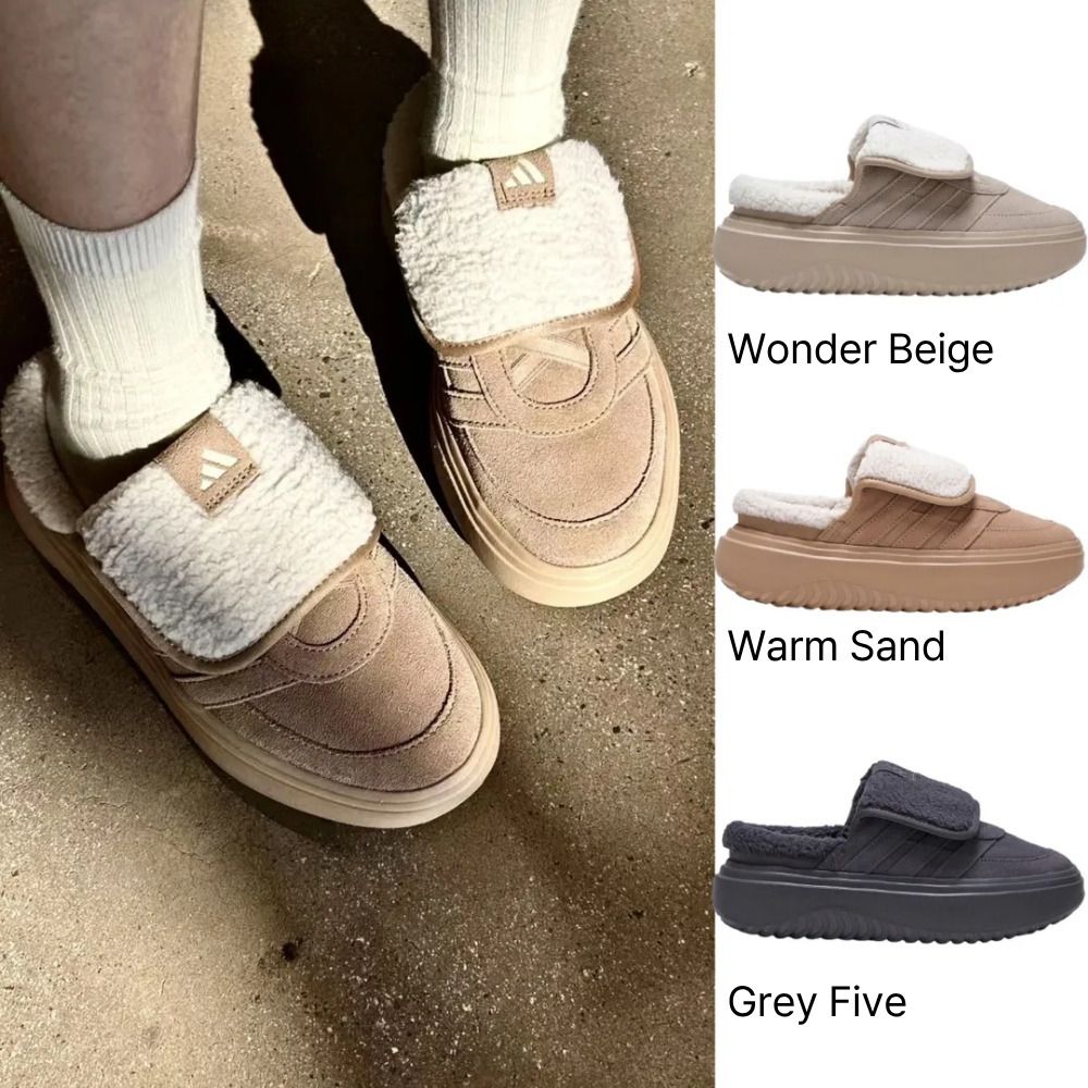 Adidas Grand Court Mule Black Beige Warm Sand 3色 ☆大人気 (adidas