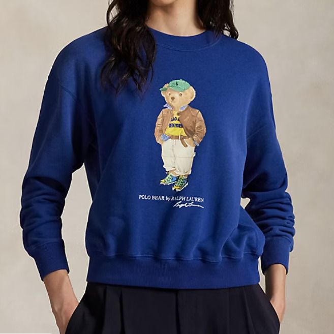 RALPH LAUREN】Bear柄が可愛い！レディースフリーストレーナー (Ralph